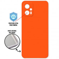 Capa Xiaomi Poco X4 GT - Cover Protector Laranja